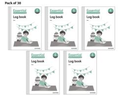 Essential Spelling and Word Knowledge: Year 6 Year 6 Log Book Pack of 30 (ISBN: 9781382044257)
