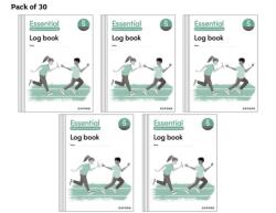 Essential Spelling and Word Knowledge: Year 5 Year 5 Log Book Pack of 30 (ISBN: 9781382044226)