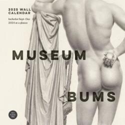 Museum Bums 2025 Wall Calendar (ISBN: 9781797218939)