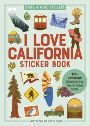 I Love California Sticker Book (ISBN: 9781523527021)