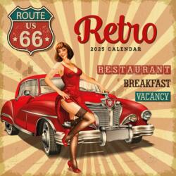 Retro 2025 Square Wall Calendar (ISBN: 9781804425947)