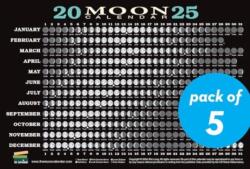 2025 Moon Calendar Card (ISBN: 9781891011528)