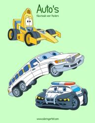 Auto's Kleurboek voor Peuters 1 (ISBN: 9781537073804)