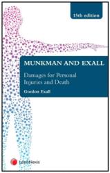Munkman Damages For Personal Injuries and Death (ISBN: 9781474326346)