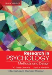 Research In Psychology - C. James Goodwin, Kerri A. Goodwin (2013)
