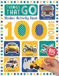 100 Things That Go Words Sticker Activity (ISBN: 9781789476200)