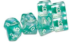 Thracian Azure Swirl Dice - Traditional 9-set (ISBN: 9781964581040)