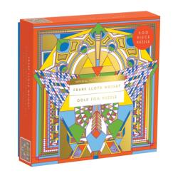Frank Lloyd Wright Imperial Hotel Peacock Rug 500 Piece Foil Puzzle (ISBN: 9780735357815)