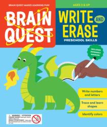 Brain Quest Write and Erase: Preschool Skills - BRAIN QUEST WRKBKS (ISBN: 9781523528554)