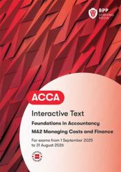 FIA Managing Costs and Finances MA2 (ISBN: 9781509748440)