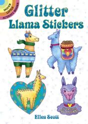 Glitter Llama Stickers (ISBN: 9780486829135)