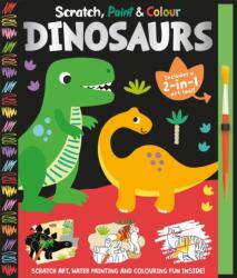Scratch, Paint & Colour Dinosaurs (ISBN: 9781835551387)