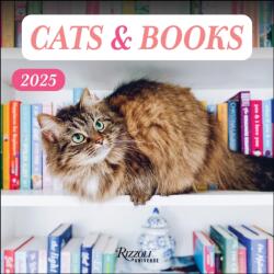 Cats & Books 2025 Wall Calendar (ISBN: 9780789344748)