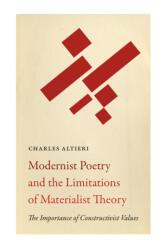 Modernist Poetry and the Limitations of Materialist Theory (ISBN: 9780826362650)