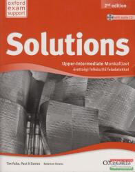Solutions Upper-Intermediate 2nd Edition Munkafüzet Érettségi Felkészítő Feladatokkal with Audio CD (ISBN: 9780194553650)