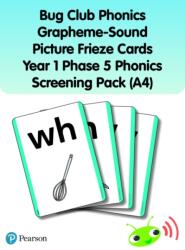 Bug Club Phonics Grapheme-Sound Picture Frieze Cards Year 1 Phase 5 Phonics screening pack (ISBN: 9781292439754)