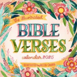 Illustrated Bible Verses Wall Calendar 2025 (ISBN: 9781523525201)