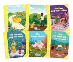 Jolly Phonics Folktales Yellow Readers (ISBN: 9781835821527)