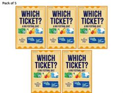 Read Write Inc. Fresh Start Readers: Book 3: Which Ticket? A Big Festival Quiz & Fantastic Rays - Pack of 5 (ISBN: 9781382052801)