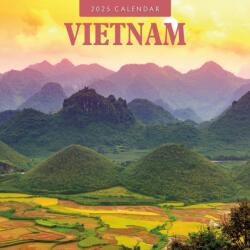 Vietnam 2025 Square Wall Calendar (ISBN: 9781804426470)