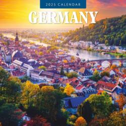 Germany 2025 Square Wall Calendar (ISBN: 9781804426296)
