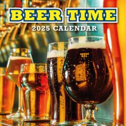 Beer Time 2025 Square Wall Calendar (ISBN: 9781804425725)