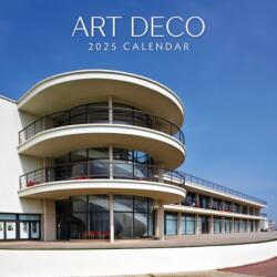 Art Deco 2025 Square Wall Calendar (ISBN: 9781804425459)
