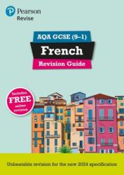Pearson Revise AQA GCSE French Revision Guide incl. audio, quiz & video - for 2026, 2027 exams (ISBN: 9781292471686)