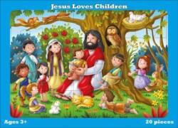 Jesus Loves the Children Jigsaw Puzzle (ISBN: 9781788934275)