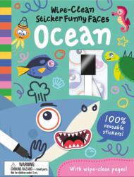 Wipe-Clean Sticker Funny Faces Ocean (ISBN: 9781835550380)