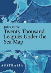 Jules Verne, Twenty Thousand Leagues Under the Sea Map (ISBN: 9789198945614)