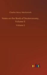 Notes on the Book of Deuteronomy, Volume II (ISBN: 9783752441338)