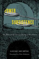 Power and Subsistence (ISBN: 9780773554917)