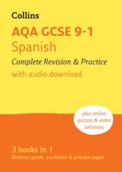 AQA GCSE 9-1 Spanish Complete Revision and Practice (ISBN: 9780008664213)