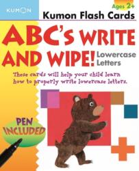 ABC's Write and Wipe Lowercase Letters (ISBN: 9781933241449)