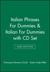 Italian Phrases For Dummies & Italian For Dummies, 2e with CD Set (ISBN: 9781118275382)