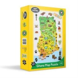 Ghana Map Puzzle (ISBN: 9781738446452)