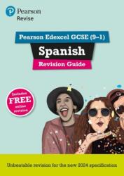 Pearson Revise Edexcel GCSE Spanish Revision Guide incl. audio, quiz & video - for 2026, 2027 exams (ISBN: 9781292739687)