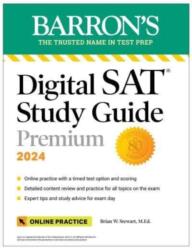 Digital SAT Study Guide Premium, 2024: 4 Practice Tests Comprehensive Review Online Practice (ISBN: 9781506287522)