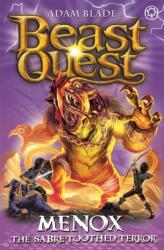 Beast Quest: Menox the Sabre-Toothed Terror (ISBN: 9781408343364)