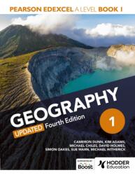 Pearson Edexcel A-level Geography Book 1, Updated Fourth Edition (ISBN: 9781036011451)