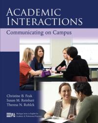 Academic Interactions (ISBN: 9780472033423)