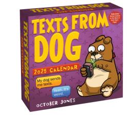 Texts from Dog 2025 Day-to-Day Calendar (ISBN: 9781524890186)