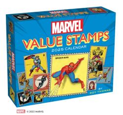 Marvel Value Stamps 2025 Day-to-Day Calendar (ISBN: 9781419774317)