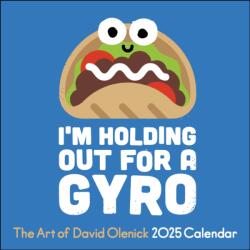 Art of David Olenick 2025 Wall Calendar (ISBN: 9781524889302)