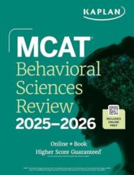 MCAT Behavioral Sciences Review 2025-2026 (ISBN: 9781506294049)