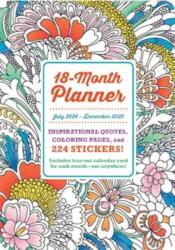 2025 Coloring Planner (ISBN: 9781667206400)