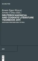 Emotions from Ben Sira to Paul (ISBN: 9783110239294)