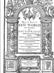 Florio's Italian English Dictionary of 1611 (ISBN: 9781329438842)