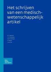 Het Schrijven Van Een Medisch-Wetenschappelijk Artikel (ISBN: 9789031382699)